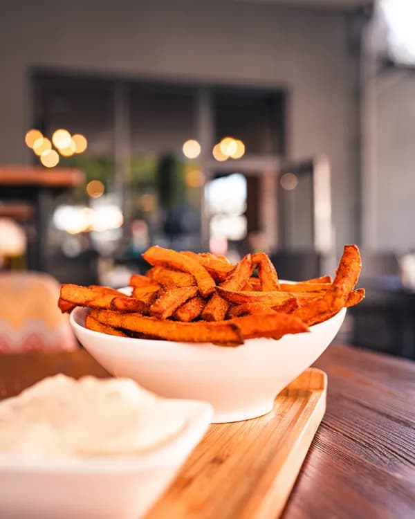 Süßkartoffelpommes