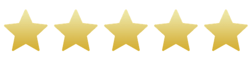 5 goldene Sterne
